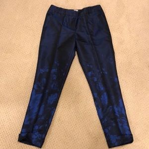 Women’s trousers with pretty ombré/floral design